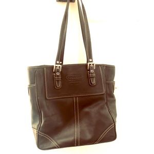 Black Coach handbag